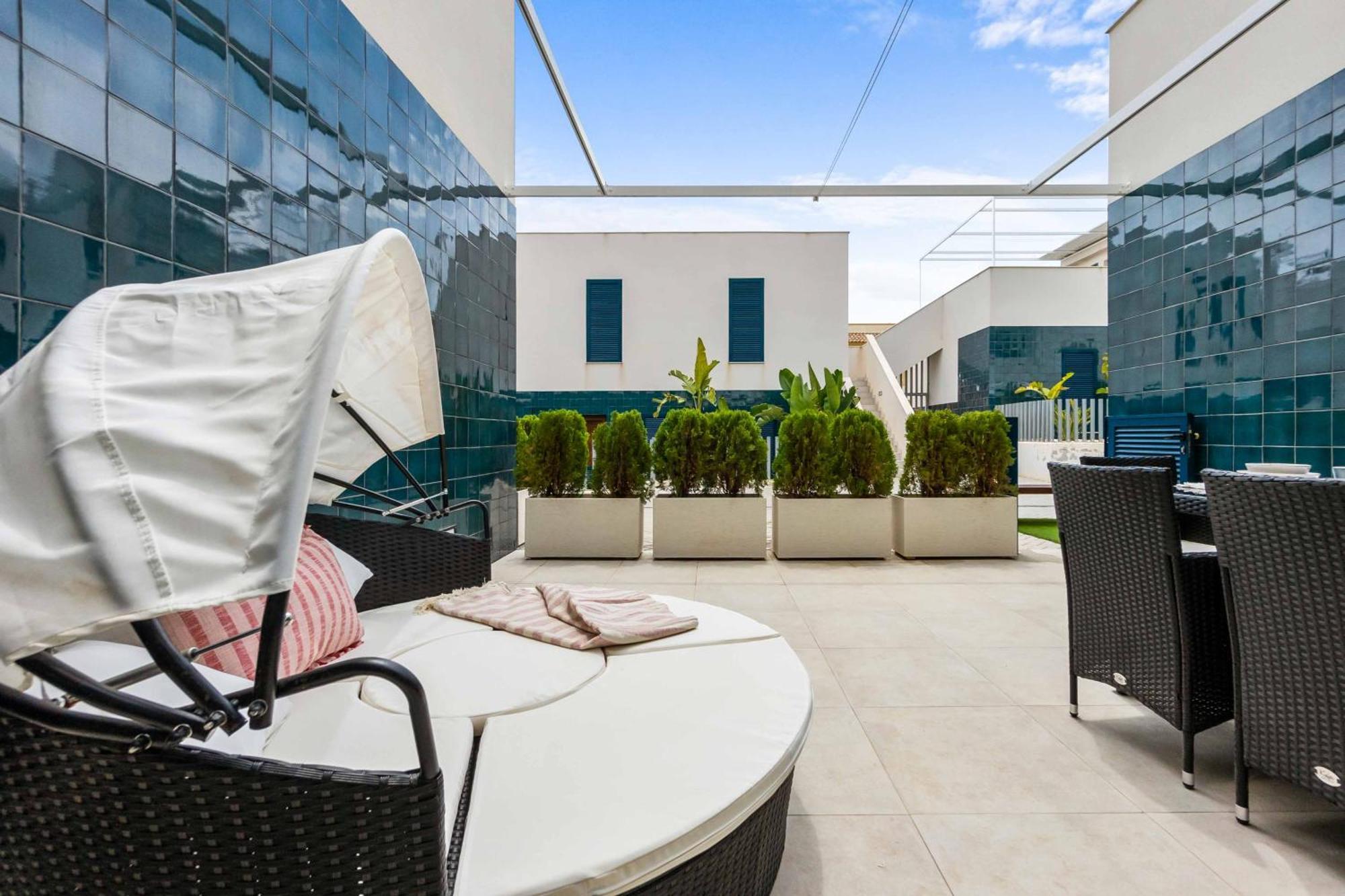 Turquesa Del Mar - Sun & Beach & Golf & Bike - Large Terrace Ground-Floor Spanish Apartment Dehesa de Campoamor  Exterior foto